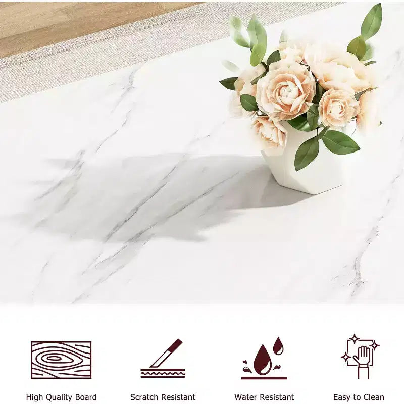 Set Tavolo da Pranzo con Panca per 4, Set Tavolo da Cucina con 2 Panche, Struttura in Metallo, Salvaspazio per Cucina, Sala da Pranzo, Appartamento