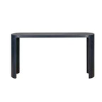 60 Tavolo Consolle da Ingresso Moderno, Tavolo da Corridoio con Piano Spesso e Gambe Curve Reversibili per Soggiorno o Ingresso - Panipeachy