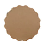 Whisen 36 Specchio Decorativo Onde Rotonde, Cornice in Legno Massello, Ingresso