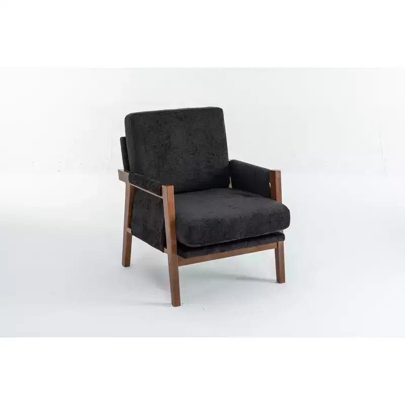Poltrona in velluto con cuscino lombare, capacità 136 kg, sedia ergonomica da salotto